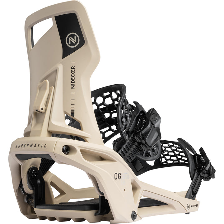 Nidecker OG Supermatic Snowboard Bindings Desert