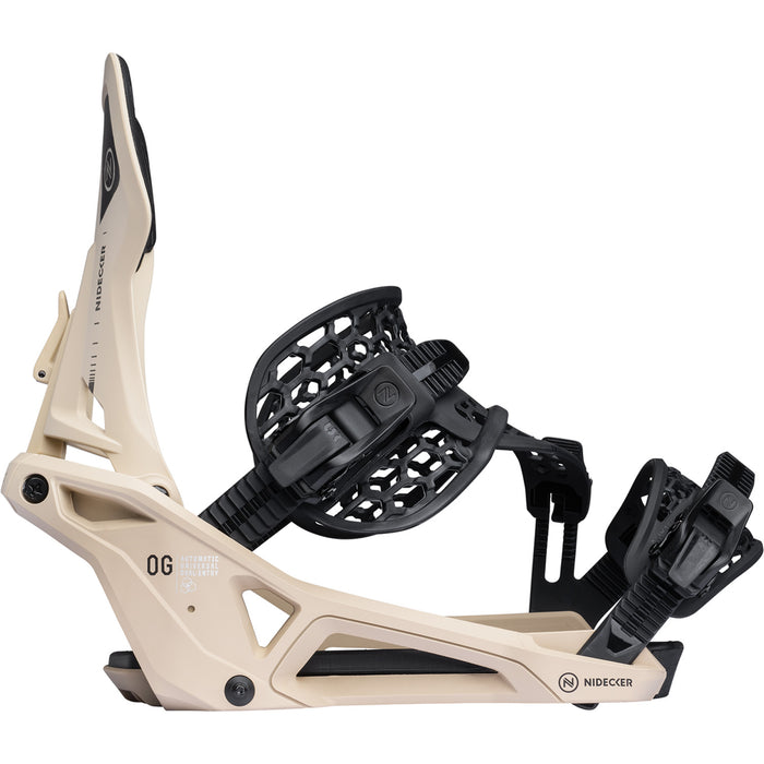 Nidecker OG Supermatic Snowboard Bindings Desert