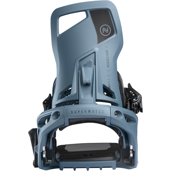 Nidecker OG Supermatic Snowboard Bindings Atlantic