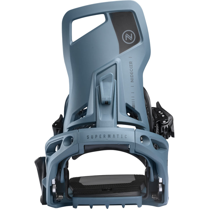 Nidecker OG Supermatic Snowboard Bindings Atlantic