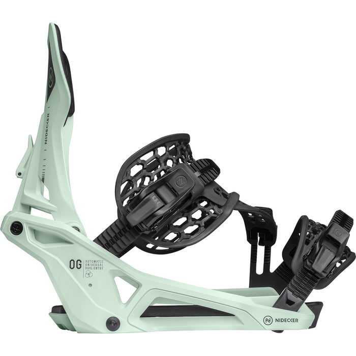 Nidecker OG Supermatic Snowboard Bindings Mint