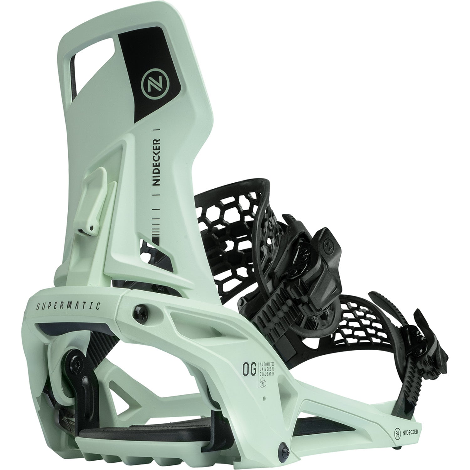 Nidecker OG Supermatic Snowboard Bindings – evo