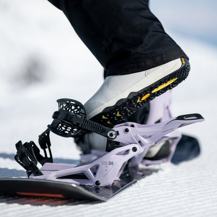 Nidecker OG Supermatic Snowboard Bindings Heather