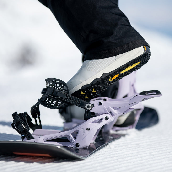 Nidecker OG Supermatic Snowboard Bindings Heather