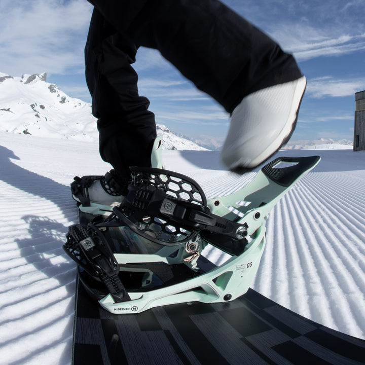 Nidecker OG Supermatic Snowboard Bindings Mint