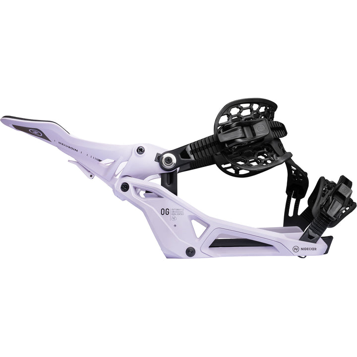 Nidecker OG Supermatic Snowboard Bindings Heather
