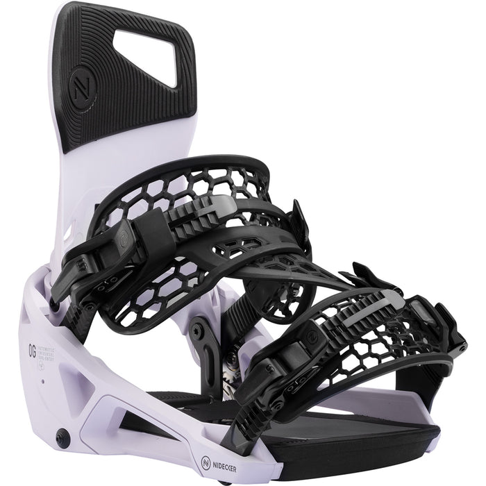 Nidecker OG Supermatic Snowboard Bindings Heather