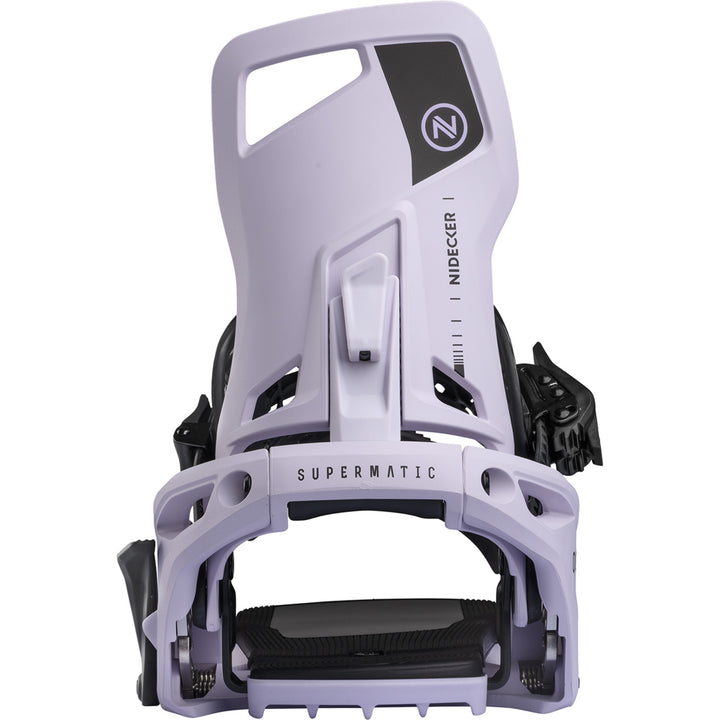 Nidecker OG Supermatic Snowboard Bindings Heather