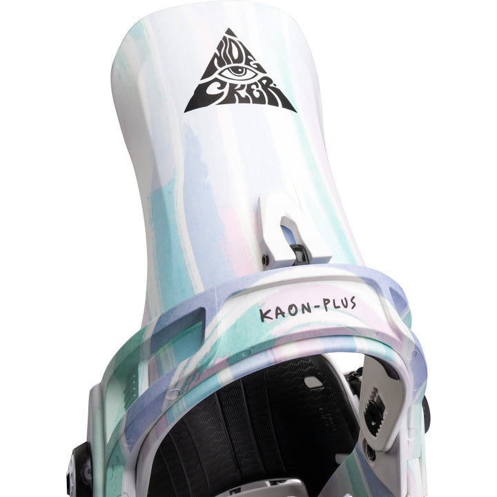 Nidecker Kaon-Plus Snowboard Bindings Bio White