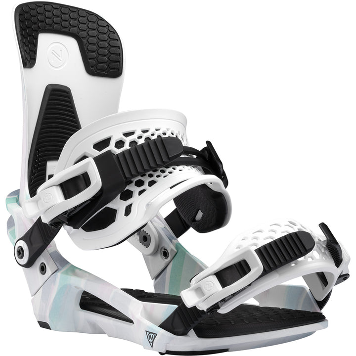 Nidecker Kaon-Plus Snowboard Bindings Bio White