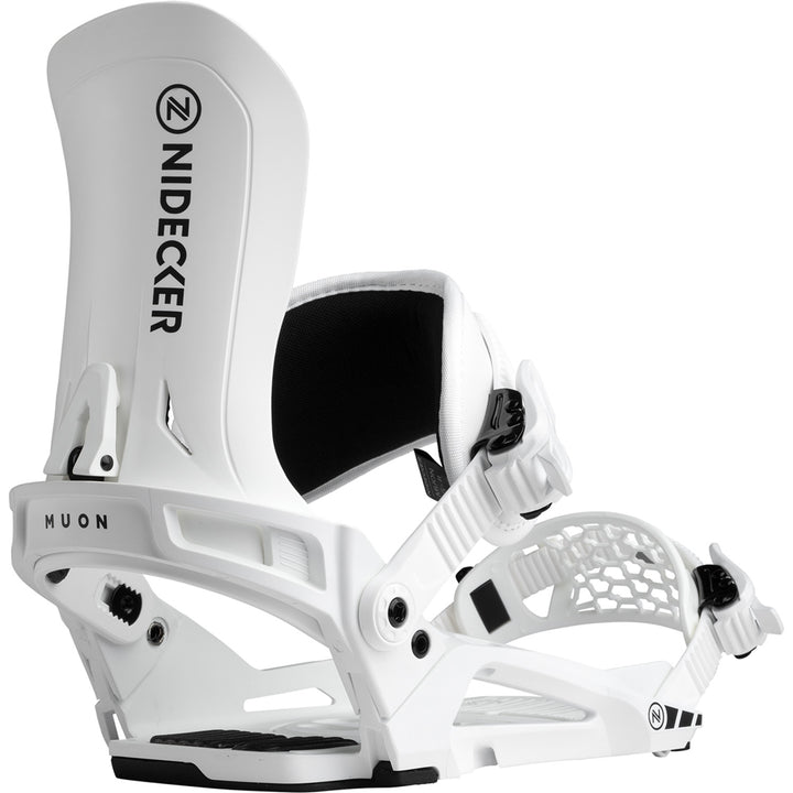 Nidecker Muon Snowboard Bindings 2026 White