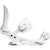 Nidecker Muon Snowboard Bindings 2026 White
