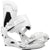 Nidecker Muon Snowboard Bindings 2026 White