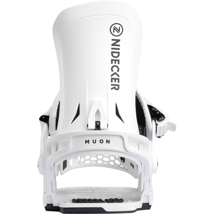 Nidecker Muon Snowboard Bindings 2026 White