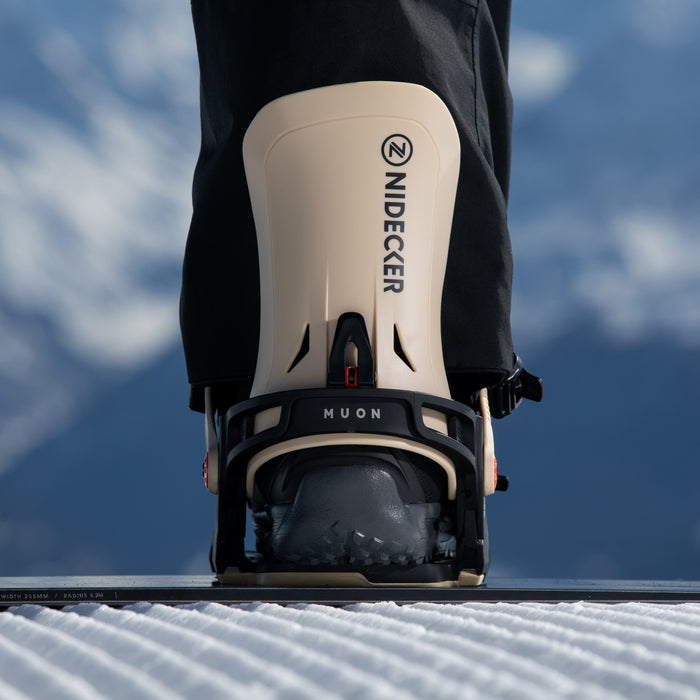 Nidecker Muon Snowboard Bindings 2026 Sand