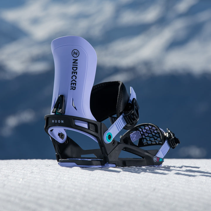 Nidecker Muon Snowboard Bindings 2026 Lavender
