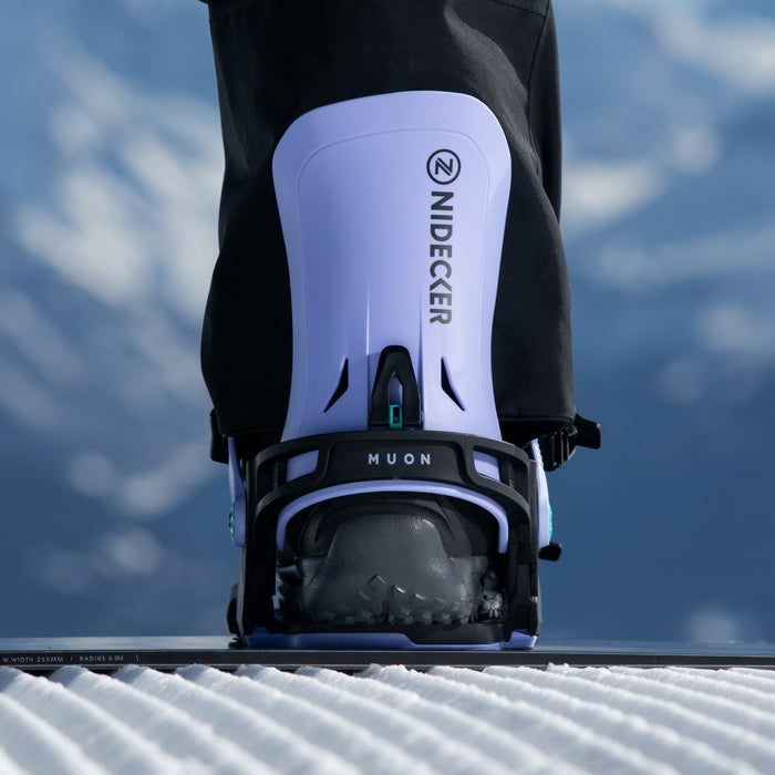 Nidecker Muon Snowboard Bindings 2026 Lavender