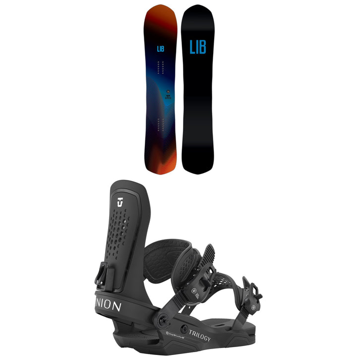 Lib Tech Theda C2X Snowboard + Union Trilogy Snowboard Bindings - Women's 2026
