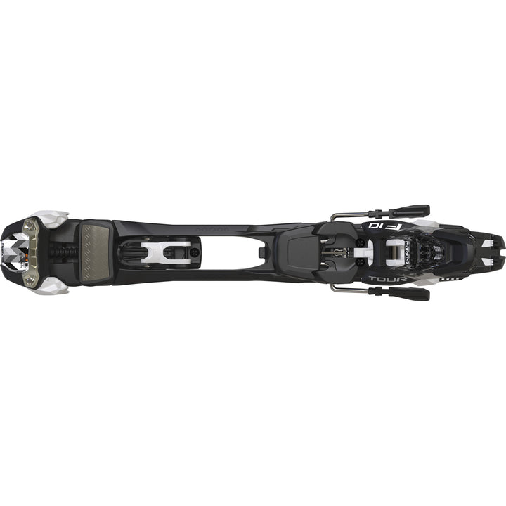 Marker F10 Tour Small Alpine Touring Ski Bindings 2026 Black/White