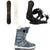 Arbor Mantra Snowboard + Sequoia Snowboard Bindings + Vans Hi-Standard Pro Snowboard Boots - Women's 2026