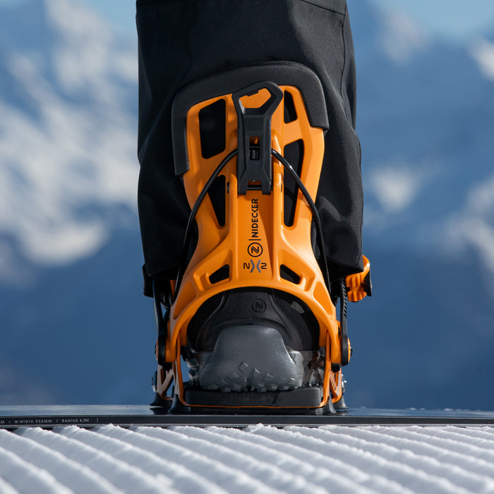 Flow NX2 Hybrid Snowboard Bindings Mango