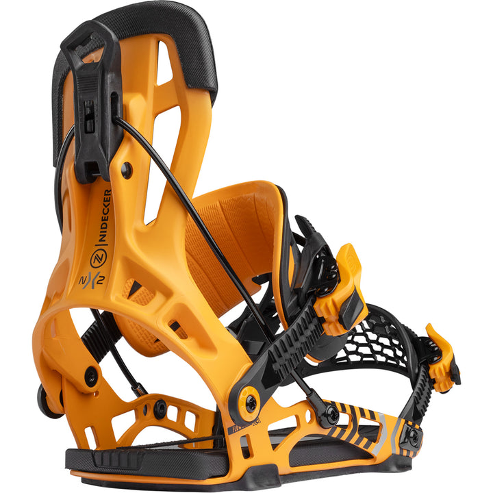 Flow NX2 Hybrid Snowboard Bindings Mango