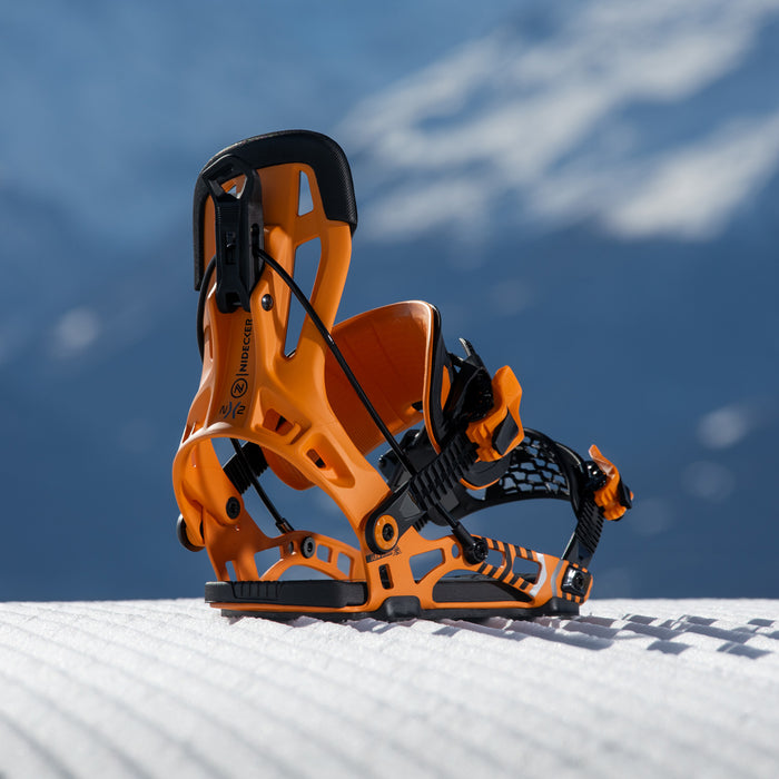 Flow NX2 Hybrid Snowboard Bindings Mango