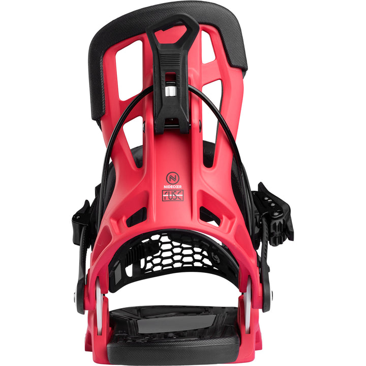 Flow Fuse Hybrid Snowboard Bindings Crimson
