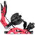 Flow Fuse Hybrid Snowboard Bindings Crimson