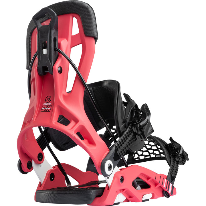 Flow Fuse Hybrid Snowboard Bindings Crimson