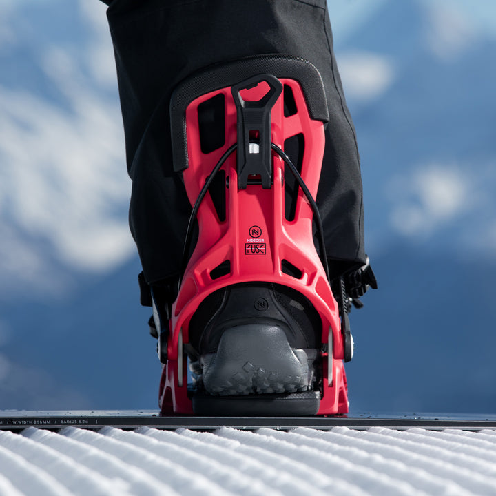 Flow Fuse Hybrid Snowboard Bindings Crimson