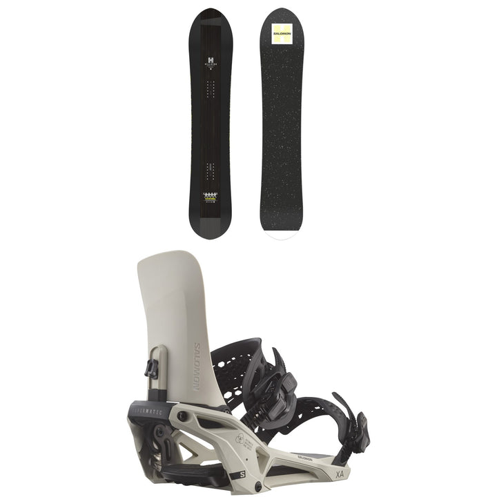 Salomon HPS - Sickstick Snowboard + XA Supermatic Snowboard Bindings 2026