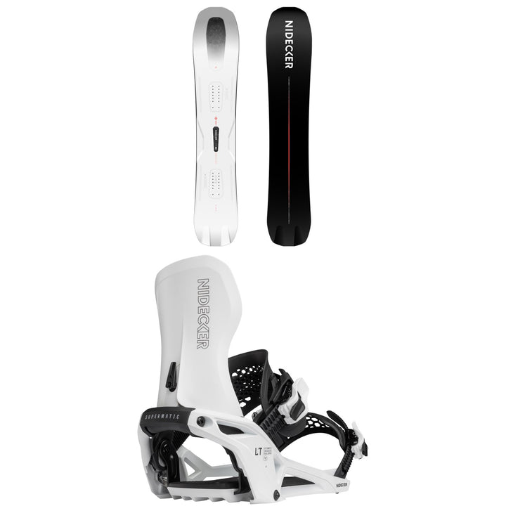 Nidecker Megalight Snowboard + LT Supermatic Snowboard Bindings 2026