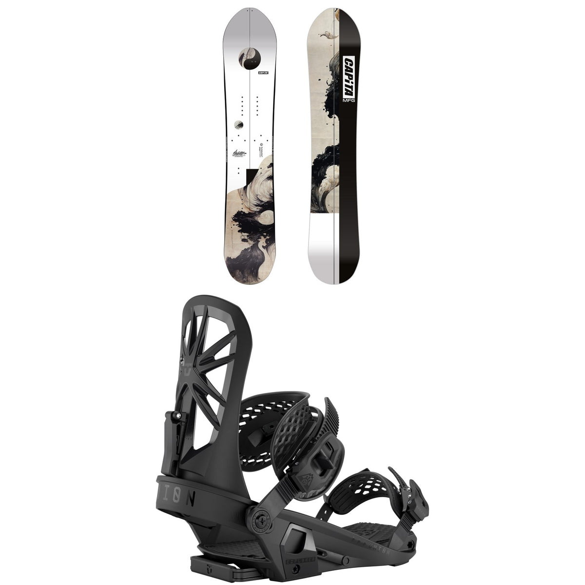 CAPiTA Navigator Split Splitboard + Union Explorer Splitboard Bindings 2026