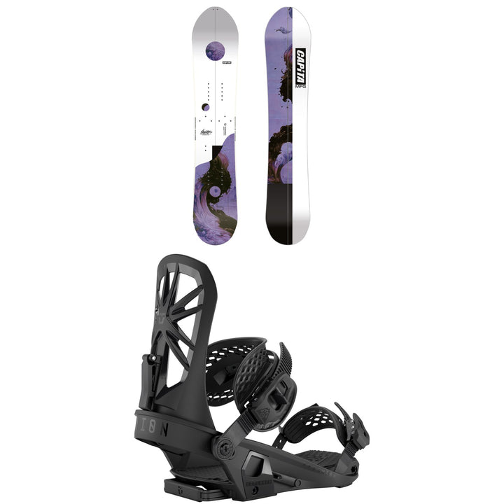 CAPiTA Navigator Split Splitboard + Union Explorer Splitboard Bindings - Women's 2026