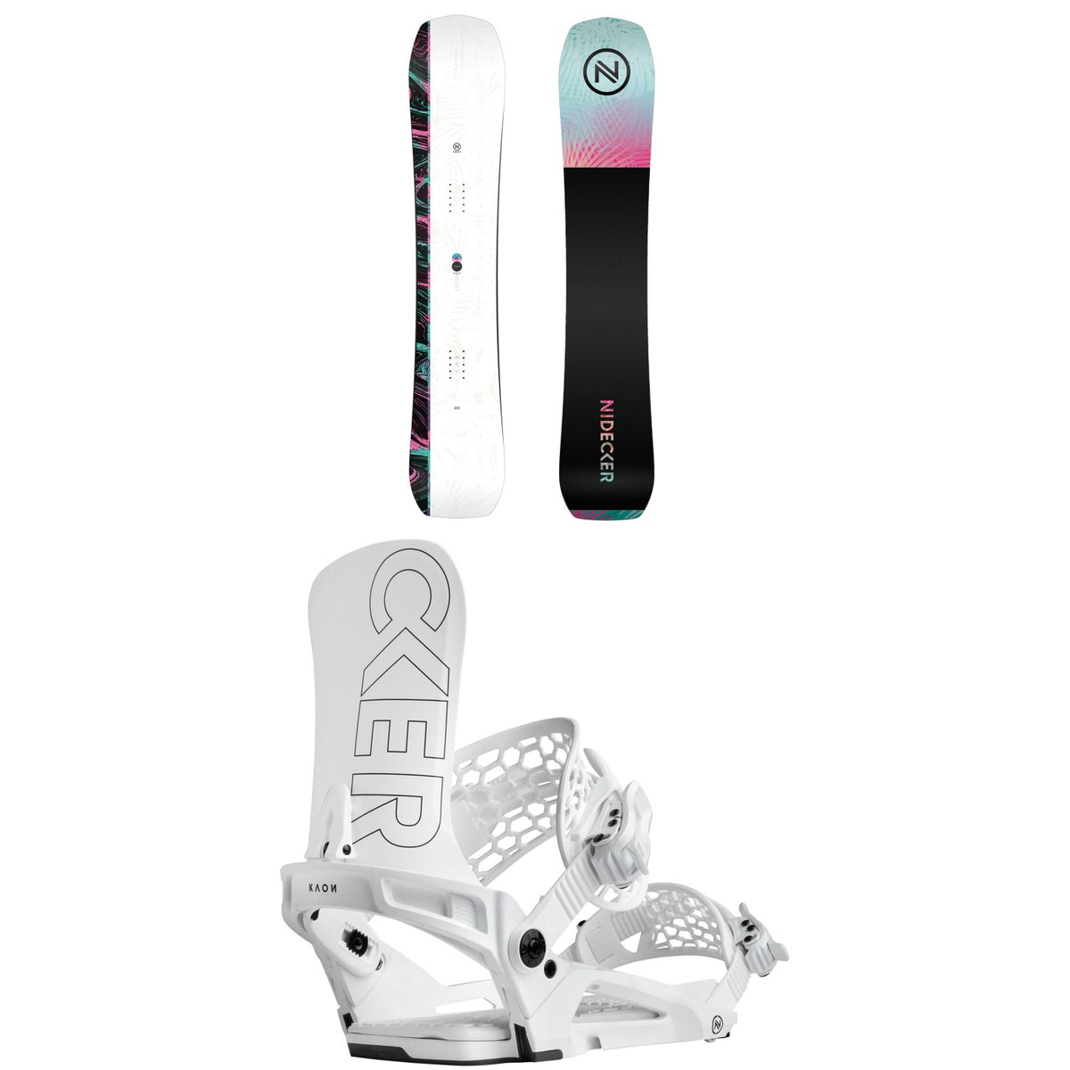 Nidecker Venus Snowboard + Kaon Snowboard Bindings - Women's 2026