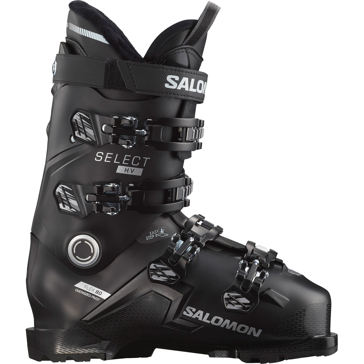 Salomon Select HV 80 GW Ski Boots 2025 Black / Beluga / Silver Metallic
