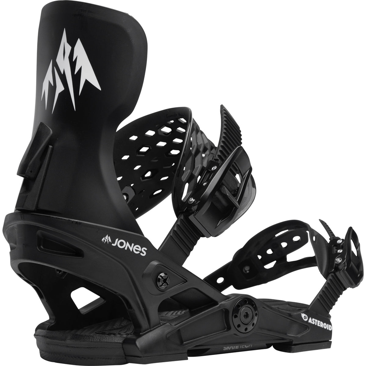 Jones Asteroid Snowboard Bindings - Kids' Eclipse Black