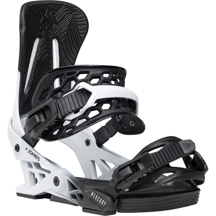 Jones Mercury Snowboard Bindings 2026 Cloud White