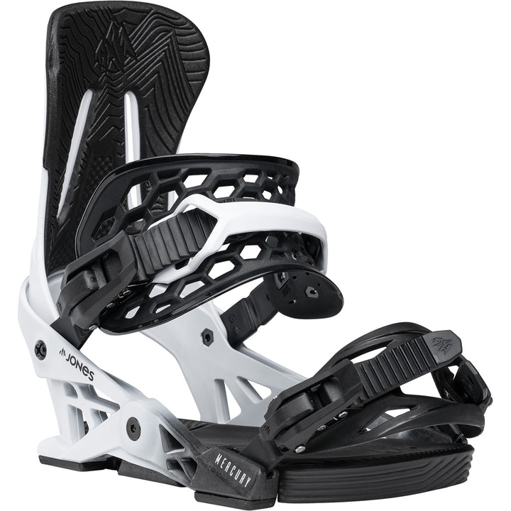 Jones Mercury Snowboard Bindings 2026 Cloud White