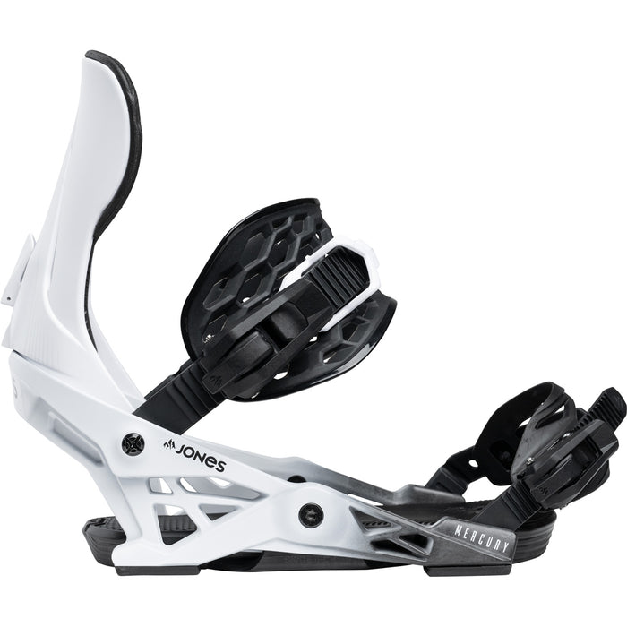 Jones Mercury Snowboard Bindings 2026 Cloud White