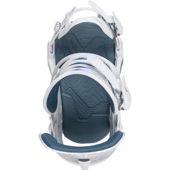 Jones Orion Snowboard Bindings White Glacier Frost