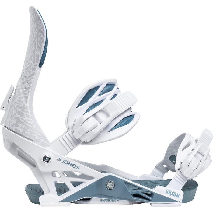 Jones Orion Snowboard Bindings White Glacier Frost