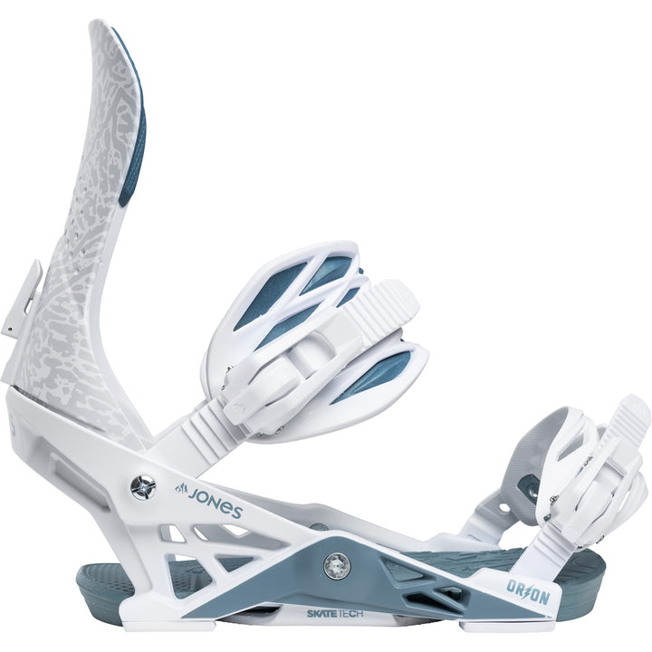 Jones Orion Snowboard Bindings White Glacier Frost
