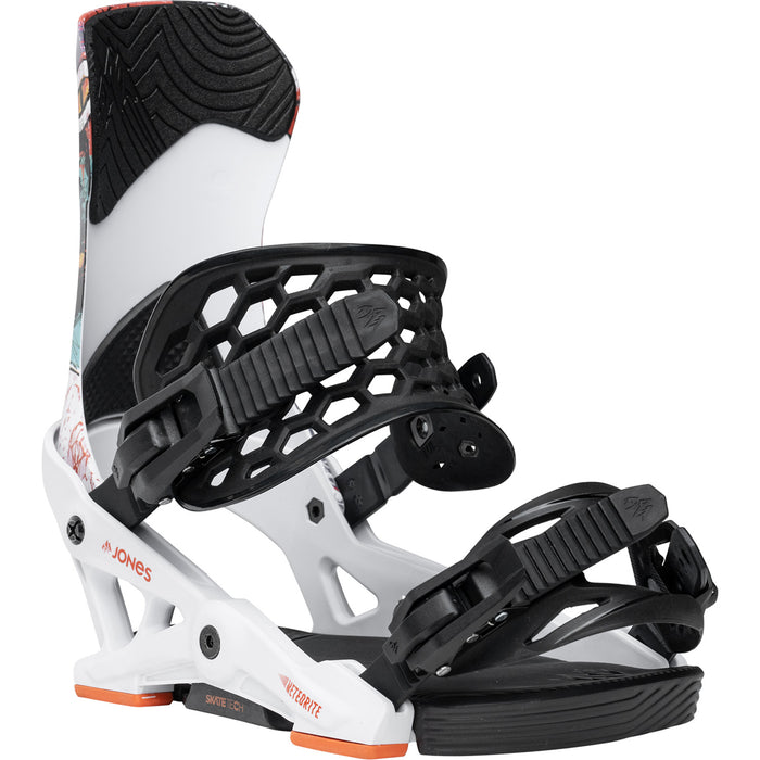 Jones Meteorite Rallycat Snowboard Bindings 2026 White