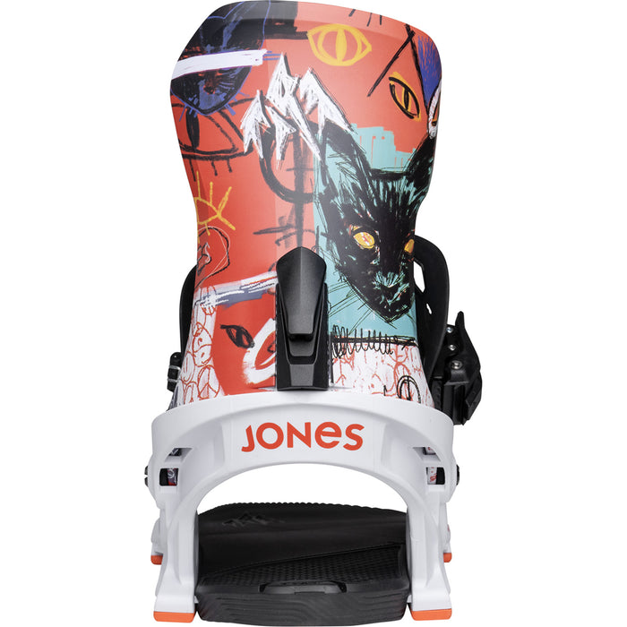 Jones Meteorite Rallycat Snowboard Bindings 2026 White