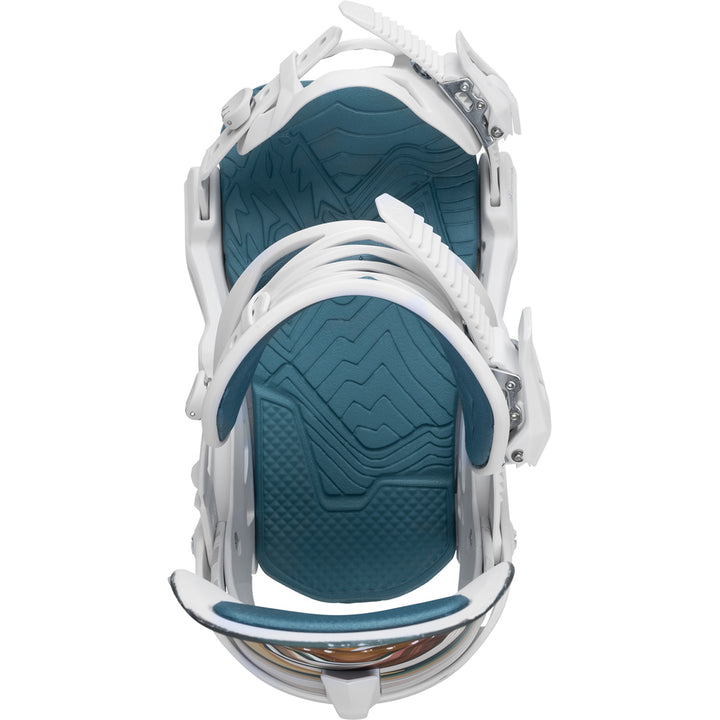 Jones Aurora Snowboard Bindings - Women's 2026 Annie Brace White