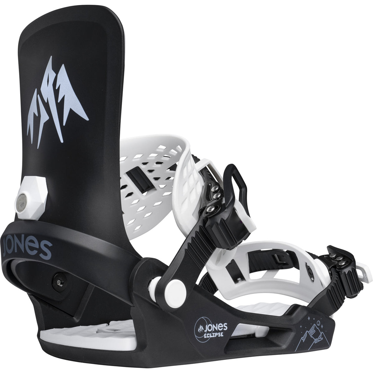 Jones Eclipse Snowboard Bindings - Kids' 2026 Blizzard Black