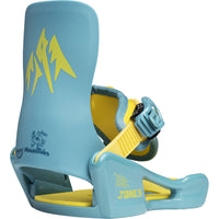 Jones Happy Mountain One Strap Snowboard Bindings - Kids' 2026 Icy Horizon Blue::Icy Horizon Blue