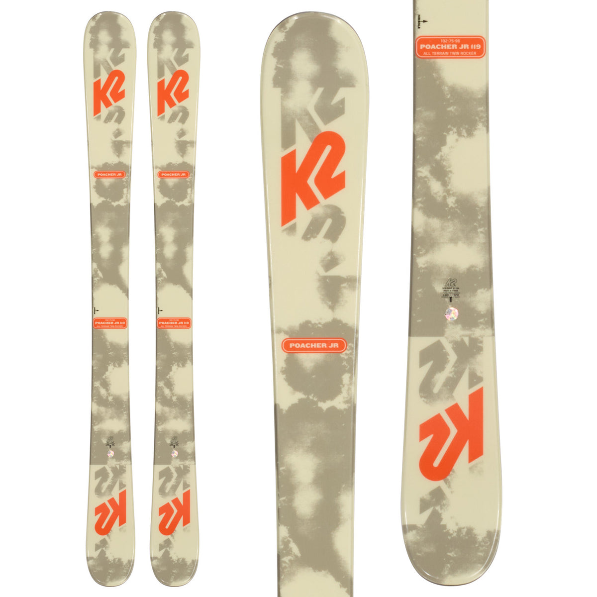 K2 Poacher Jr Flat Skis - Kids' 2024